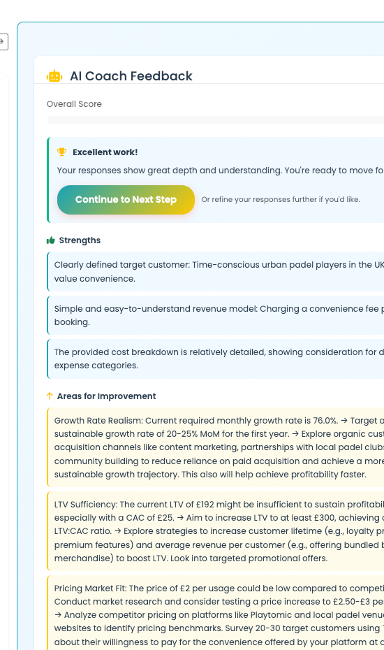AI Business Coach - Mobile